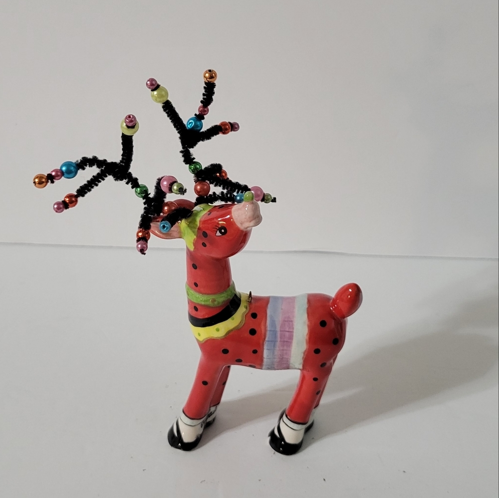 Babs Reindeer Christmas Ornament